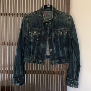 Gap 1969 cropped denim jacket